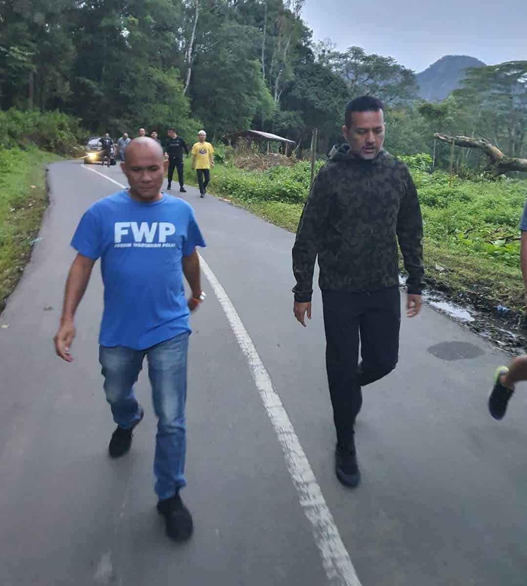 Ketua FWP Zulkifli Tanjung bersama Wagubsu. Jumat (4/3/2022). (Foto/Humas).