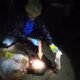Petugas Satreskrim Polres Asahan saat lakukan olah TKP di lokasi. Kamis (10/03/2022). (Foto/Humas).