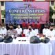 Poldasu saat paparkan kasus penganiayaan. Senin (14/3/2022). (Foto/Humas).