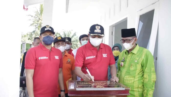 Diresmikan Kantor Desa Bengkel Bupati Sergai Harap Pelayanan Masyarakat Makin Meningkat