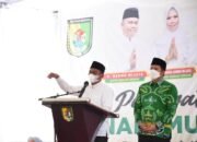 Bupati Sergai Hadiri Isra Mi’raj di Serbajadi