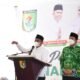 Bupati Sergai saat pidato sambutan. Kamis (10/3/2022). (Foto/Humas).