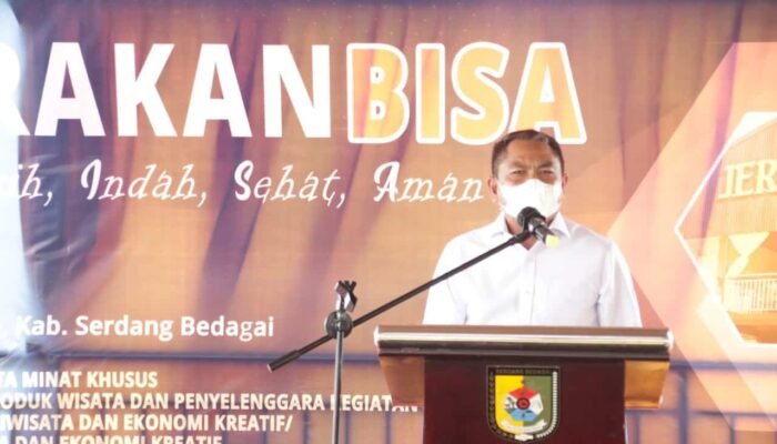 Bupati Sergai Sambut Anggota DPR RI Serta Menjawab Tantangan Sektor Pariwisata di Sergai Lewat Gerakan “BISA”