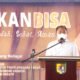 Bupati Sergai pidato sambutan. Kamis (10/3/2022). (Foto/Humas).