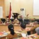 Bupati Sergai saat pimpin forum. Selasa (15/3/2022). (Foto/Humas).