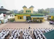 Bupati Sergai Jadi Inspektur Upacara Deklarasi Damai Pilkades Serentak Tahun 2022