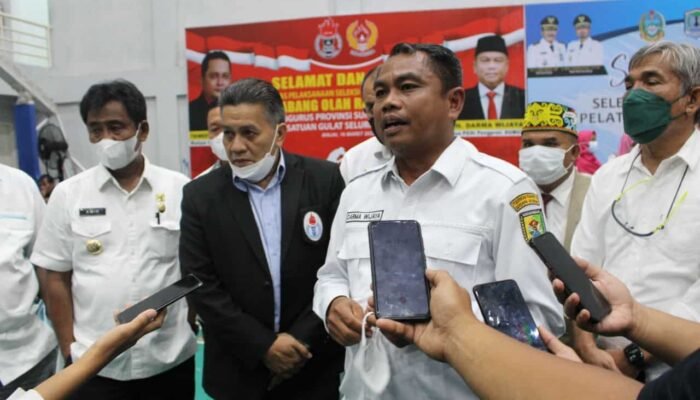 Selekda Gulat Provsu Resmi Dibuka, Bupati Sergai Targetkan 5 Emas di PON XXI