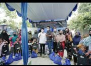 Ricky Anthony Bagi 20 Ribu Karung Beras Selama 3 Bulan di Langkat Ringankan Beban Rakyat