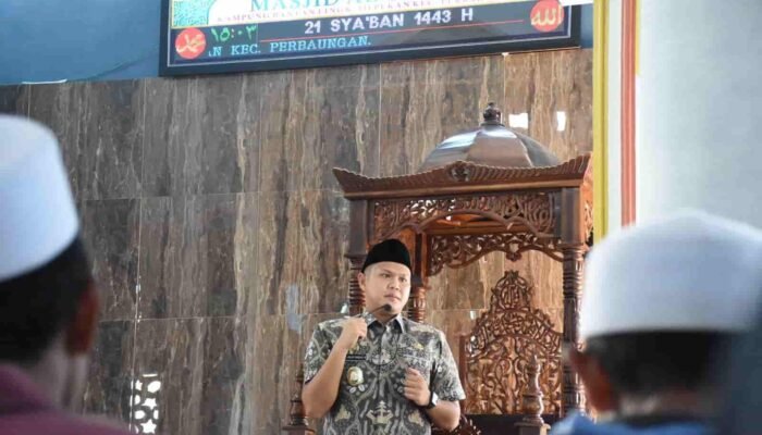 Pembanguan Selesai, Wabup Sergai Sholat Perdana di Masjid Al-Ikhlas