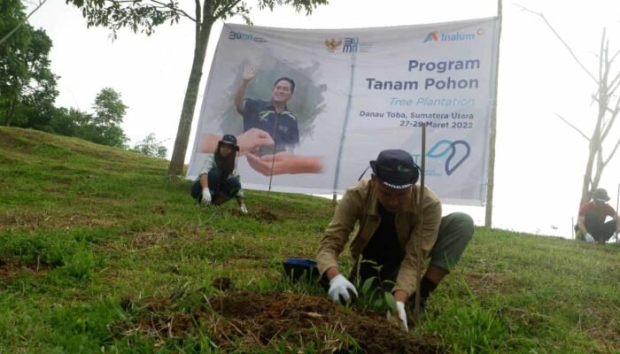 INALUM Jadi Tuan Rumah Bakti BUMN Indonesia di Danau Toba