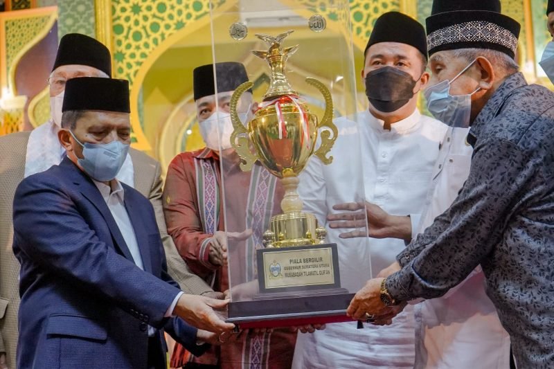 Lagi, Kota Medan Juara Umum MTQ ke-38 Tahun 2022 Tingkat Provinsi Sumut