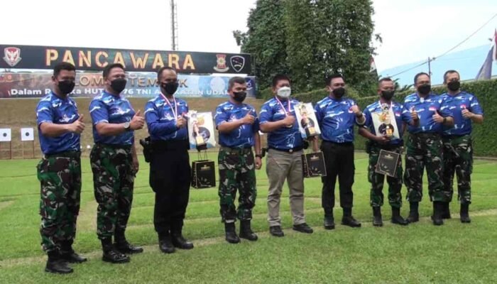 Peringati HUT Ke-76 TNI AU Laksanakan Rangkaian Kegiatan Perkuat Sinergitas Antara TNI dan Polri