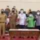 Ketua DPRD Mesan dan Wali Kota Medan bersama jajaran. (Foto/Ist).
