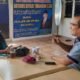 Antonius Tumanggor bersama Ketua Koordinator Wartawan DPRD Medan. (Foto/Ist).