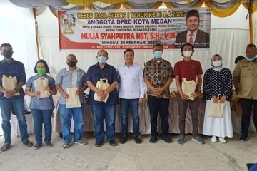 Mulia Syahputra Nasution, SH, HM saat Gelar Reses. (Foto/Ist).