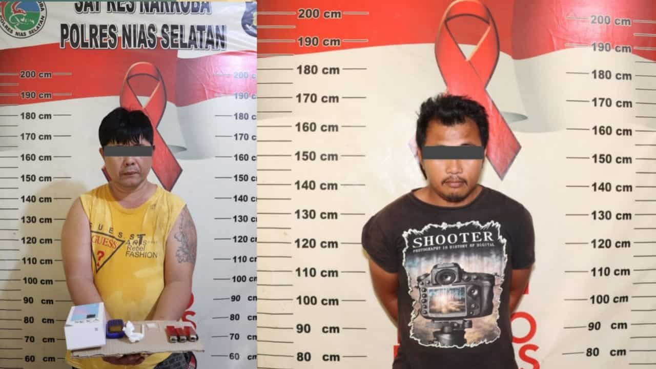 Dua Pelaku. Selasa (29/03/2022).(Foto/Humas).