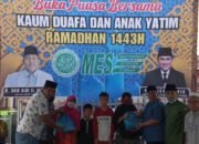 Erick Thohir Berbagi Bingkisan Ramadhan Disalurkan DPP BKPRMI Kepada Ratusan Kaum Duafa dan Anak Yatim