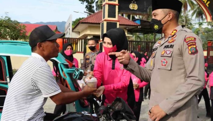 Polres Madina Dirikan “Lopo Gratis” Untuk Berbagi Takjil Selama Ramadan