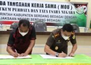 Pemkab Sergai dan Kejari Tandatangani MoU Perkuat Sinergitas