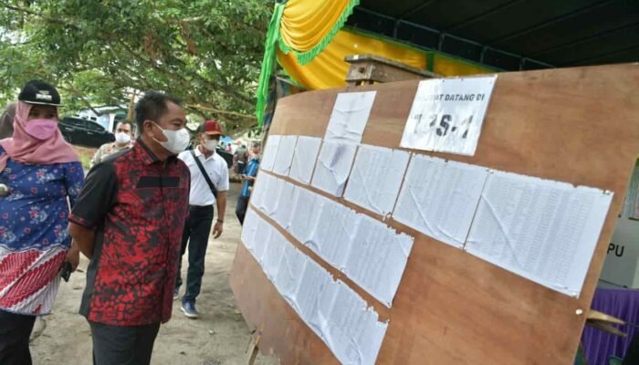 Lancar dan Berlangsung Kondusif Pelaksanaan Pilkades Serentak di Sergai