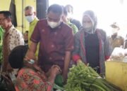 Bupati dan Wabup Sergai Amati Pasar Ikut Grebek Dahsyat, Kondisi Stok Komoditas Masih Cukup