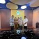 Srikandi muslim saat disambut hangat oleh Sekretaris DPD Partai Golkar Sumut Datuk Ilhamsyah didampingi Wakil Ketua Muhammad Dahli dan ketua DPD Partai Golkar Deli Serdang H. Hamdani Syahputra. (Foto/Humas).