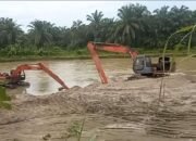 Galian C Kembali Beraperasi Waduk Irigasi Pertanian Sungai Tanjung Terancam Roboh
