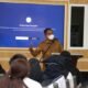 Bupati Sergai saat pidato sambutan. (Foto/Humas).