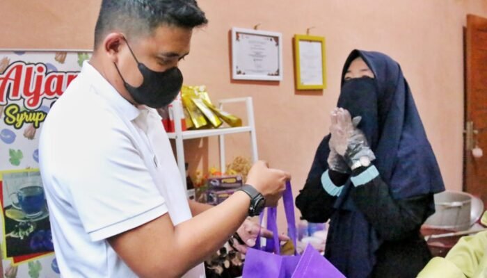 Bobby Nasution Kunjungi Pelaku UMKM The Telang