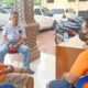 Kedua pelaku, Erikson Sianipar dan Bonar Sinaga saat di Satreskrim Polres Batu Bara. (Foto: Sholeh Pelka).