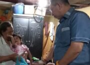 Anggota DPRD Medan Sambangi 2 Balita Stunting