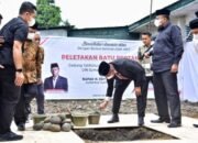 Edy Rahmayadi Letakkan Batu Pertama Pembangunan Gedung Tahfizhul Quran-Wahdatul Ulum