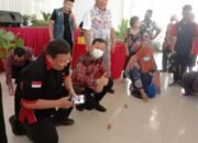 Hasyim Berhasil Berdirikan Telur Ayam di Festival Bakcang Sumut