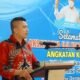 Ketua PWI Batu Bara, Alpian, S.Sos.I, MH.I, saat memberi kata sambutan penutupan kegiatan UKW Batu Bara Angkatan ke 40 di Aula MPH Inalum Tanjung Gading Batu Bara. (Foto : Sholeh Pelka)