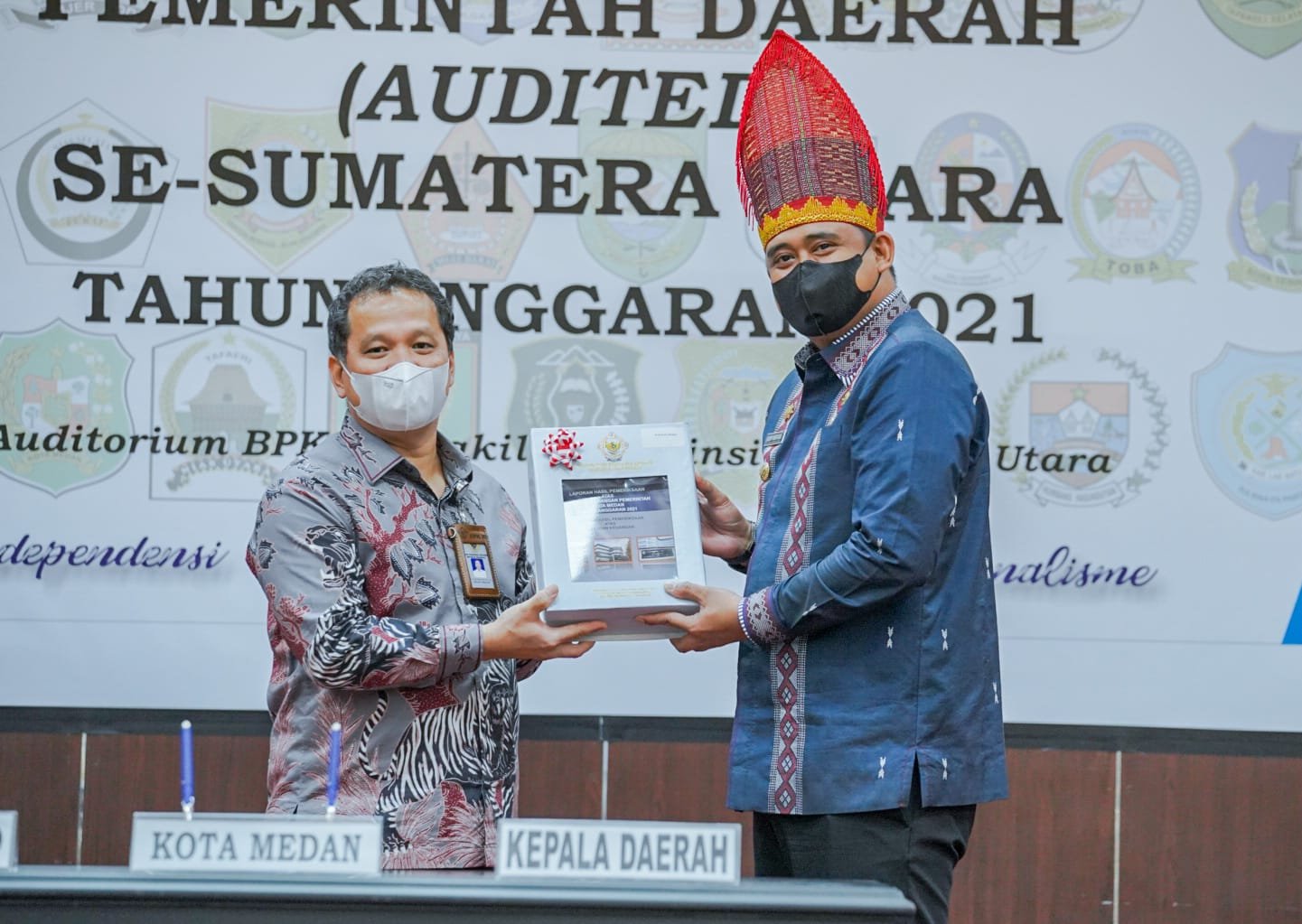 Pemko Medan Raih Dua Kali Predikat WTP Secara Berturut-Turut