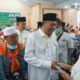 Plt Bupati Langkat Lepas JCH dari Asrama Haji Medan, Ingatkan Tidak Menyiakan Waktu