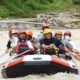 Sandiaga Uno Jajal Wisata Arung Jeram di Sergai