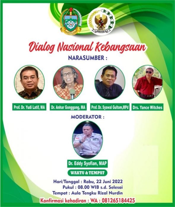 Segarkan Kembali Nilai-nilai Pancasila, DHD 45 Gelar Dialog Nasional Kebangsaan