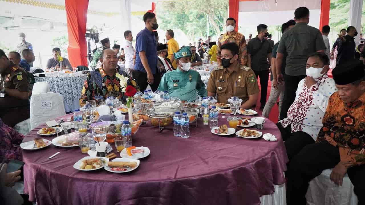 Plt Bupati Langkat Bersama beberapa kepala daerah. (Foto/Humas).