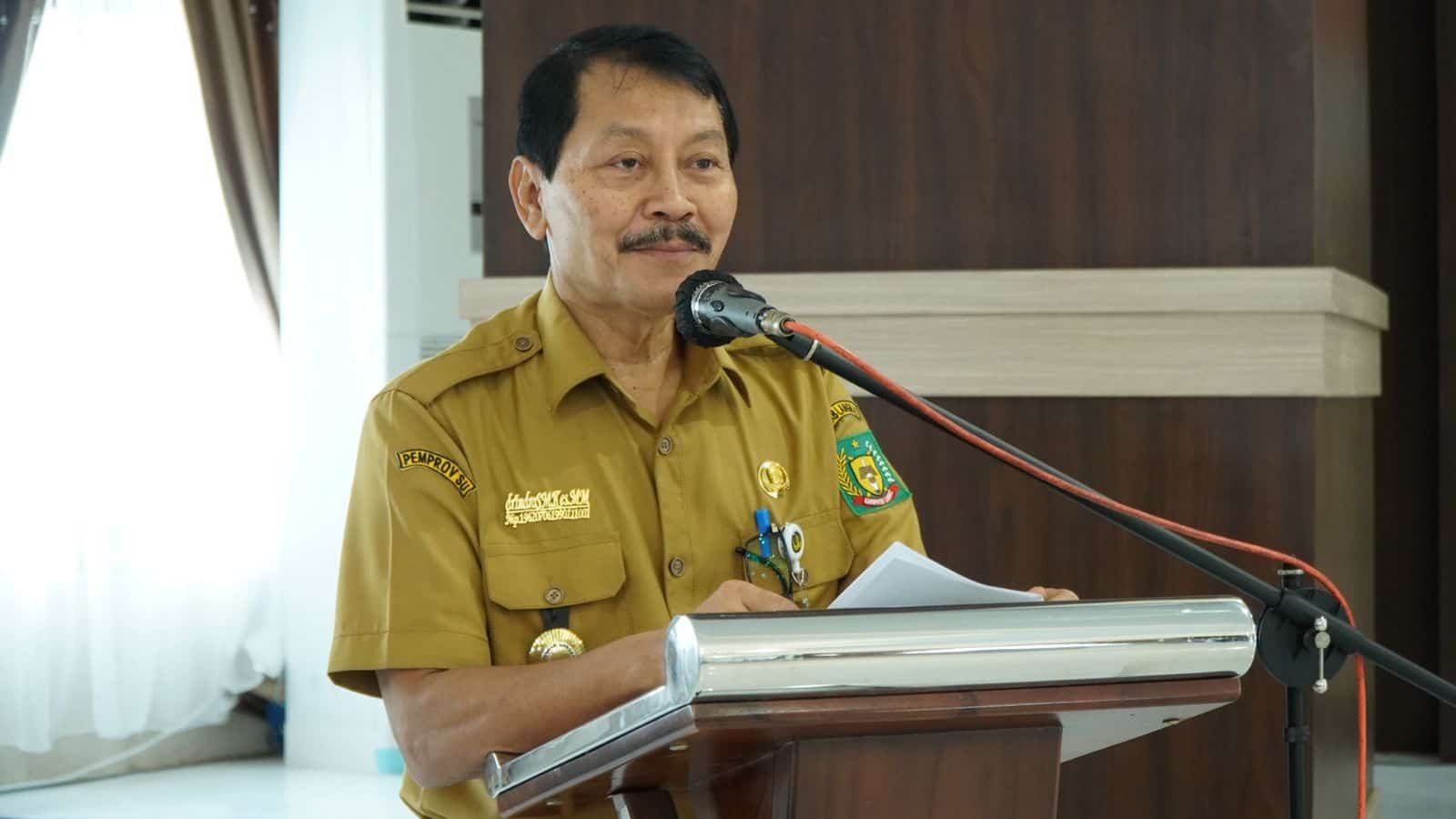 Sekdakab Langkat fr H Indra Salahudin M.Kes MM. (Foto/Humas).