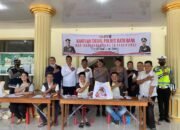 Gebyar HUT Bhayangkara ke 76 Polres Batu Bara Salurkan 1000 Paket Sembako Untuk Fakir Miskin