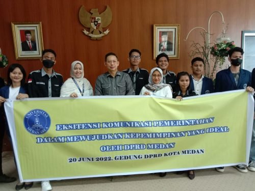 Wong Chun Sen Terima Audiensi Mahasiswa Fisipol UMA