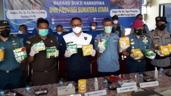 5 Tersangka 68,67 Kg Sabu Terancam Pidana Mati, DPP Garnizun Mendukung