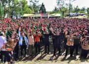 Adik-adik Pramuka Bangga Kemah Bersama Gubernur Sumut Edy Rahmayadi