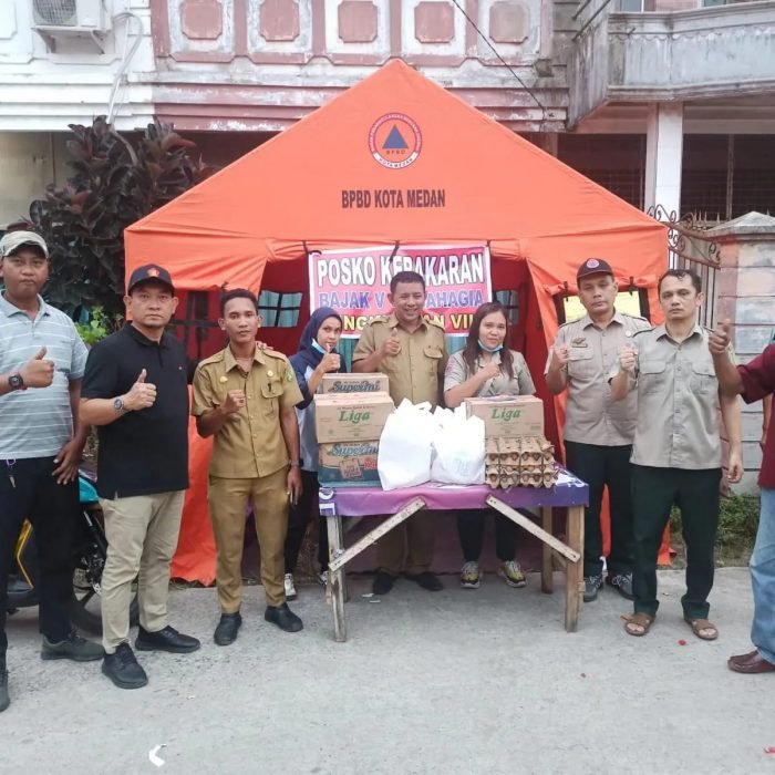 Anggota DPRD Medan Dedy Kunjungi dan Bantuan Korban Kebakaran di Bajak V
