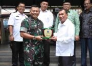 Ashari Tambunan Terima Kunjungan Danrem 022/Pantai Timur