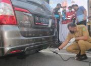 Aulia Rachman Buka Uji Emisi Gas Buang Kendaraan Gratis