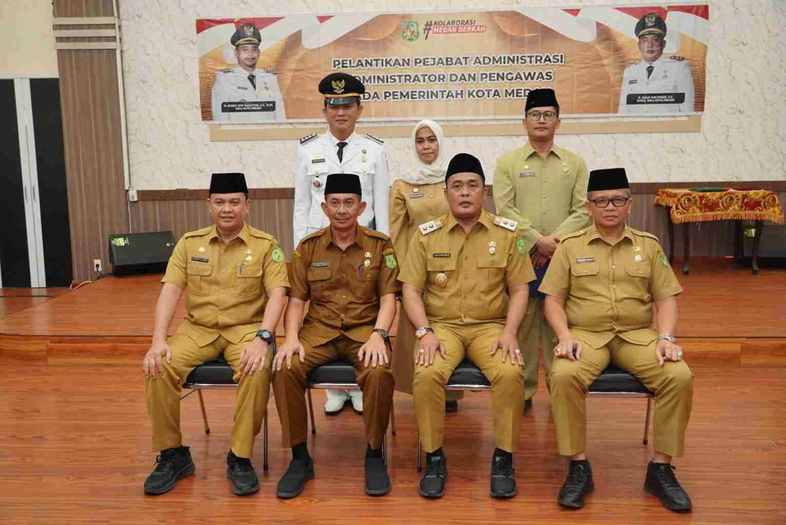 Aulia Rachman Lantik 3 Pejabat Administrasi Administrator dan Pengawas