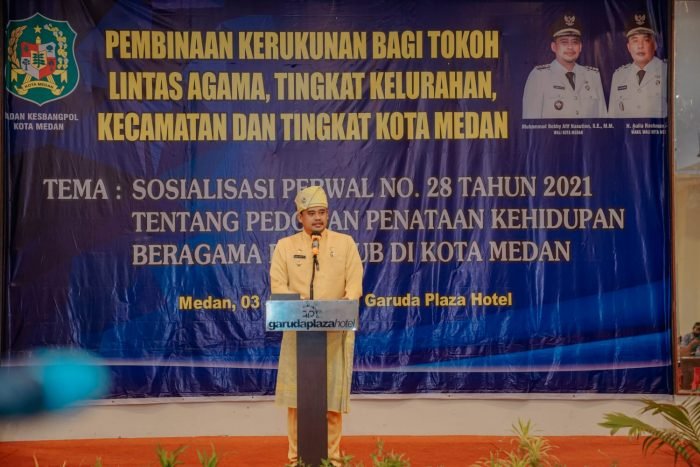 Bobby Nasution Ajak Semua Wujudkan Medan Sebagai Kota Toleran