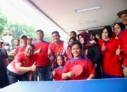 Bobby Nasution Main Ping Pong dengan Penyandang Disabilitas